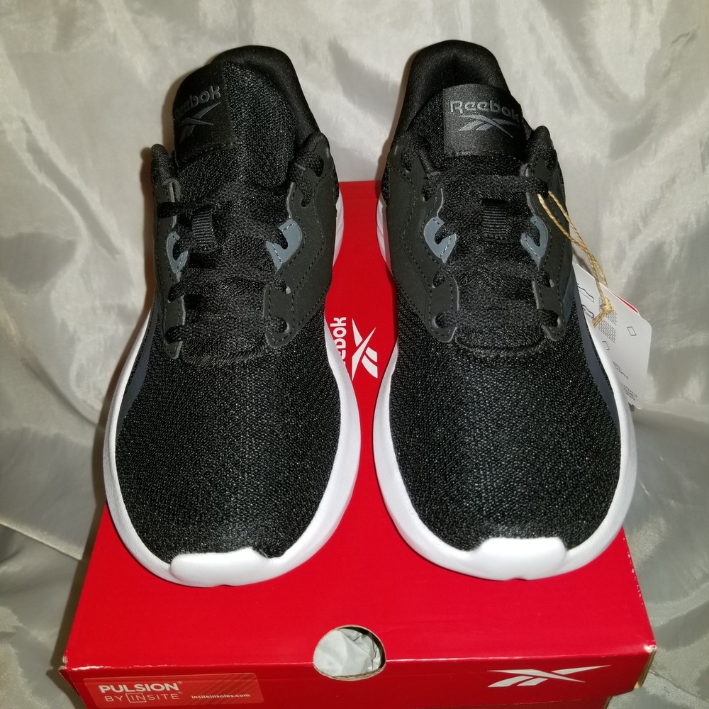 Reebok Energen Lux Running Shoes Women 6.5 Black Excellent Lightweight Athletic - Picture 3 of 12